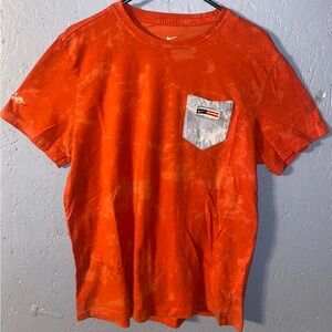 Nike T-Shirt with Blue Pocket